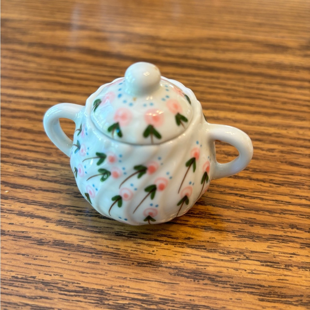 Mini ceramic tea set - Picture 3 of 5